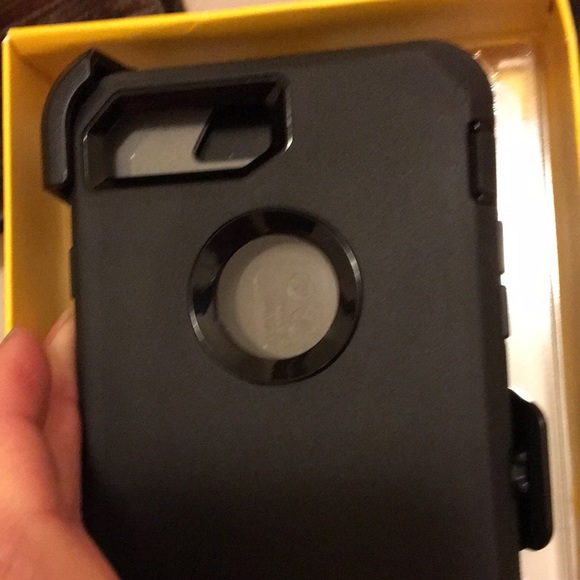 New OtterBox Defender Case Black iPhone 7 8 Plus - Picture 3 of 10
